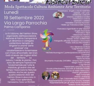 FASHION SHOW PEONIA locandina