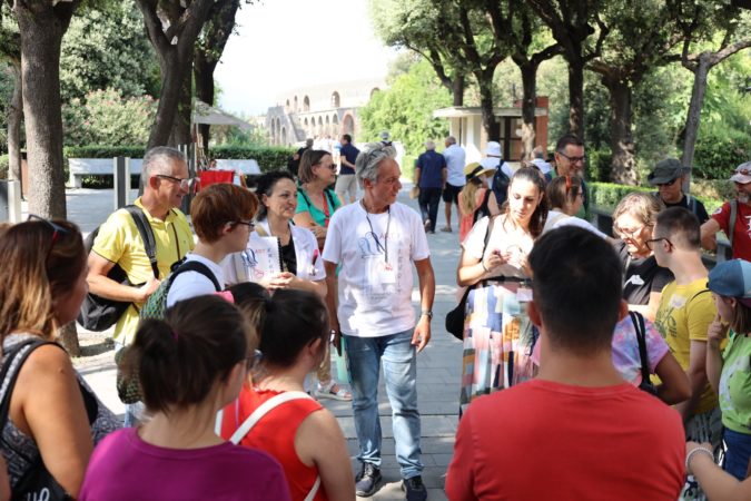 visita a Pompei Tulipano con Pianeta Down odv 1