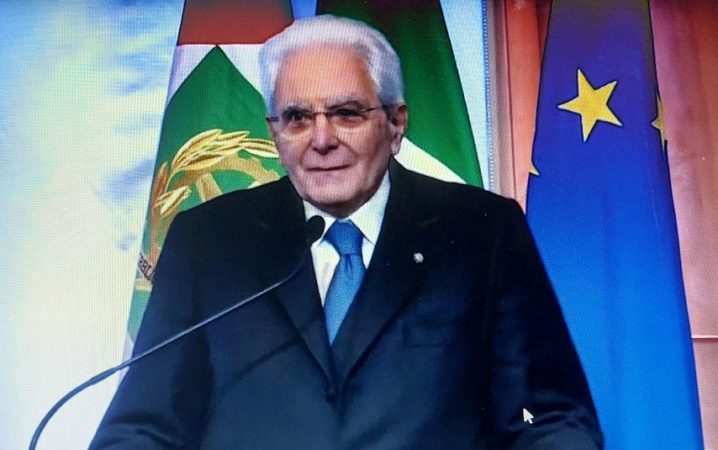 1. Presidente Sergio Mattarella Inaugurazione a.a. 2023 24 UniNa Federico II Mapoli 13.11.2023