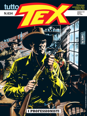 Tex I professionisti copertina